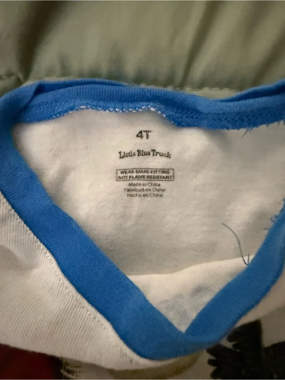 Carter's Black Dragon & Little Blue Truck Kids Pajama Sets - Black/Blue/White